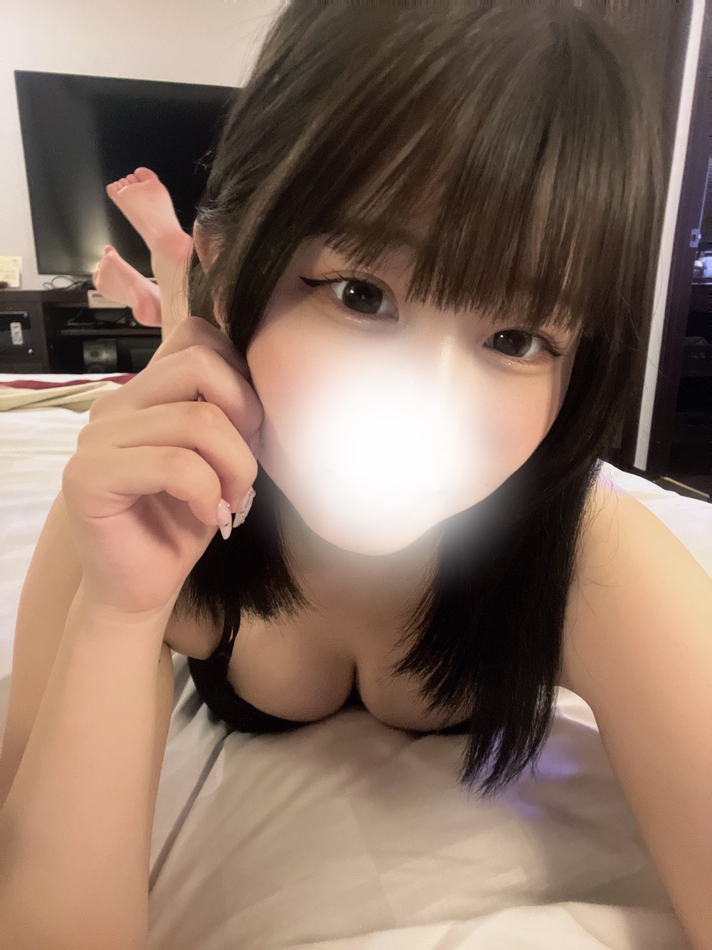 「もう濡れ濡れ🤍」